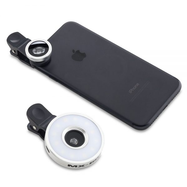 Set de lentes con luz para selfies para móviles - Landik